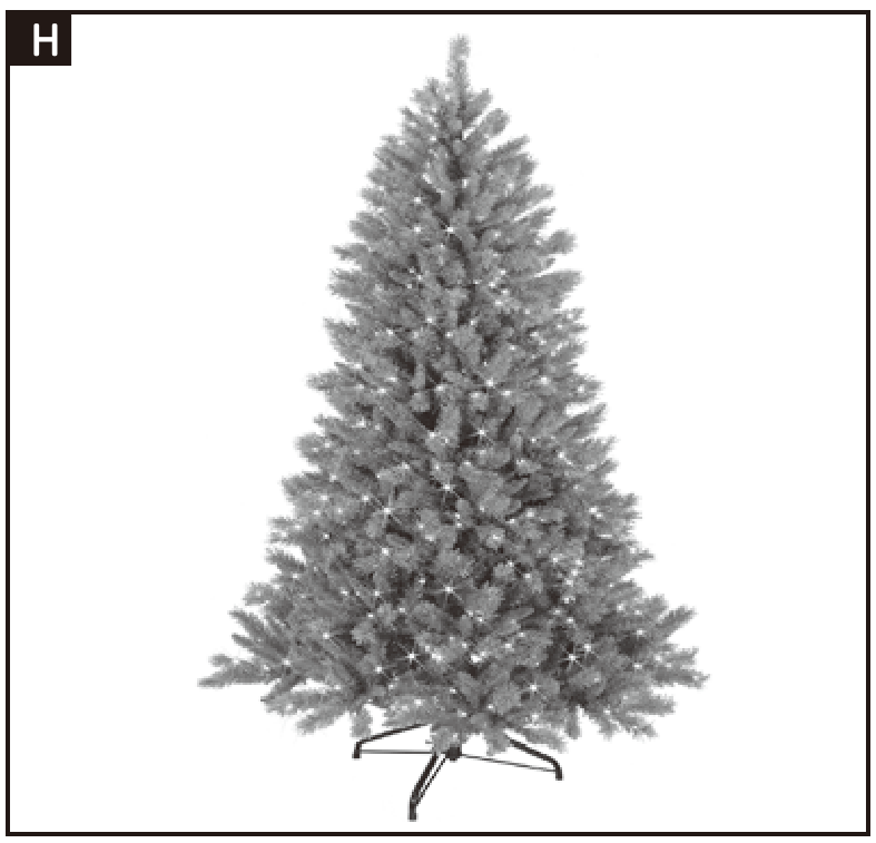 General Electric EZ Light Christmas Trees Assembly Instructions