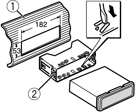 DIN mount installation