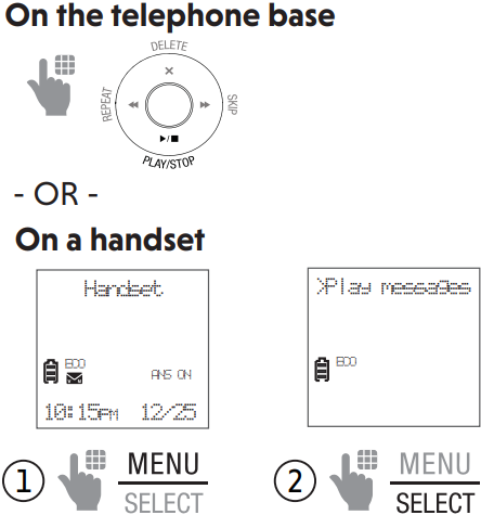 Set up and connect the telephone - VTech CS5249 