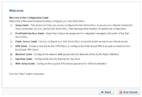 Configuring Wireless LAN settings