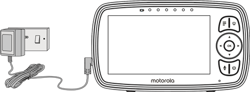 Connecting the Power Supply of the Parent Unit