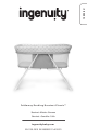 ingenuity Snooze & Stow Bassinet - Sheppy 13095 Manual