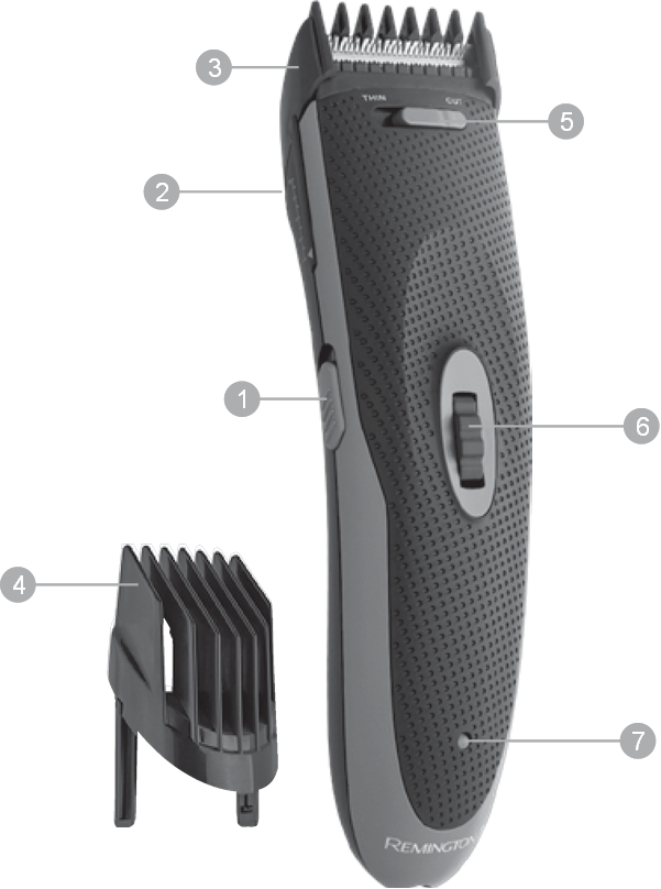 Remington HC9000 Cordless Haircut Kit Manual ManualsLib