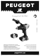 PEUGEOT EnergyDrill-18VPBL1 Manual