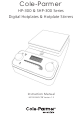 Cole Parmer HP-300 Series Instruction Manual