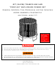 Tasman Sports PROFLEX TR-8COM-PLX Assembly, Installation, Care,  Maintenance And User Instructions