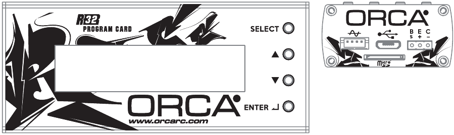 ORCA ESC R32X – BLACK (プログラムカード付属) R32X – BLACK | ORCA Team Ltd.