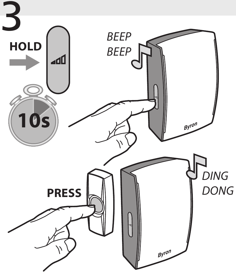 Byron BY501 Wirefree Portable Door Bell Manual ManualsLib