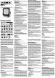 Videx VL-F3e-105W-12V User Manual