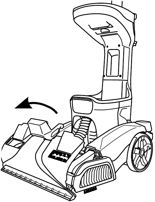 HOW TO REMOVE & CLEAN THE BRUSH ROLL - Step 1