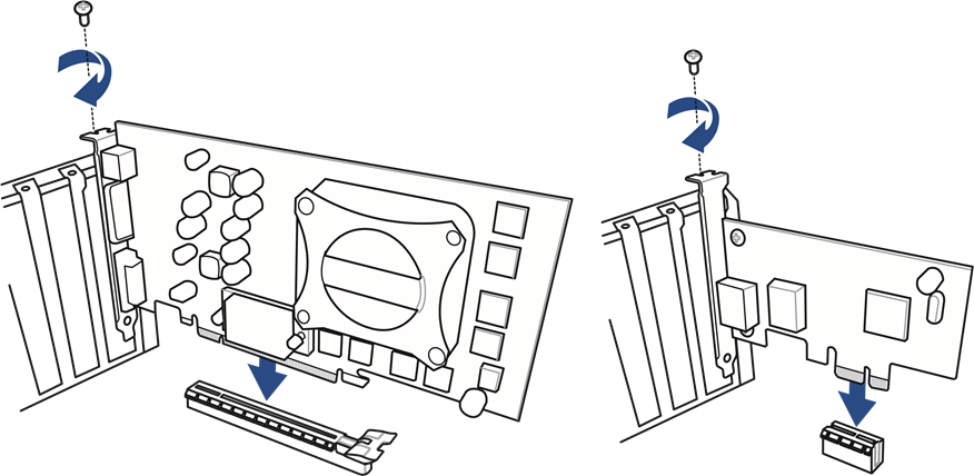 Install expansion card(s)