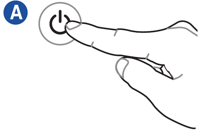 Power on the system and install operating system and drivers - Step A