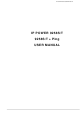 IP Power 9258S User Manual