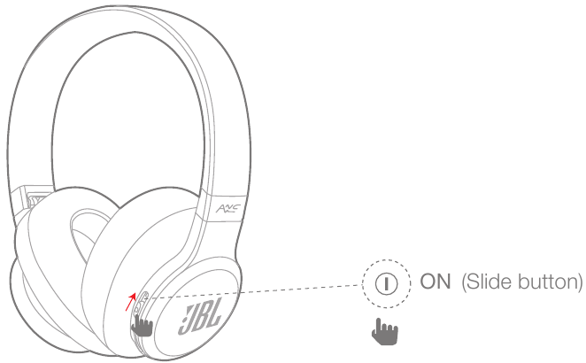 Bluetooth Pairing - Step 1 - Turning on