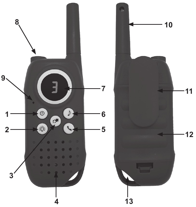 Lexibook TW100 - Montre talkie-walkie numérique - Comparer avec