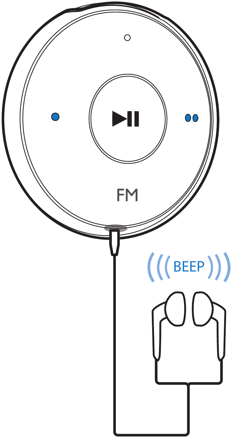Philips GoGEAR MP3 Player SA5DOT Quick Start Guide ManualsLib