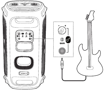 Connecting a Guitar