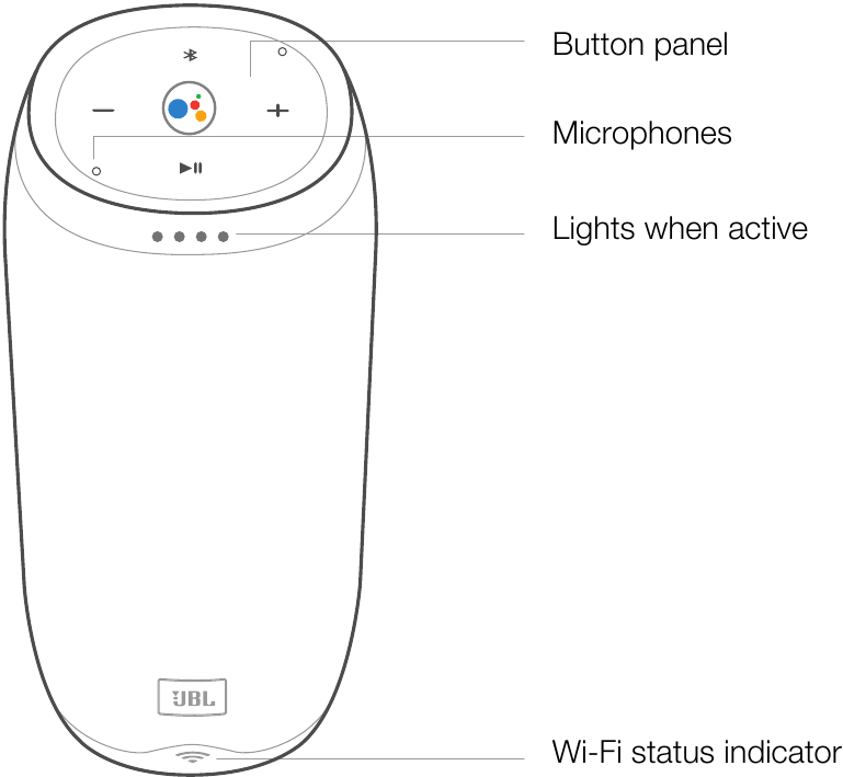 JBL Link 20 Portable Wireless Stereo Speaker Quick Start Guide