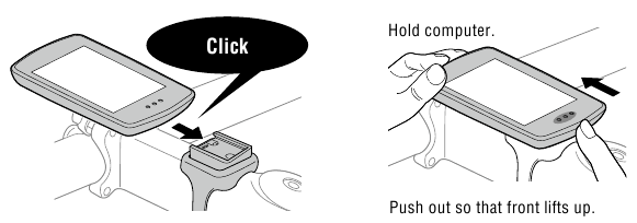 Attaching/detaching computer