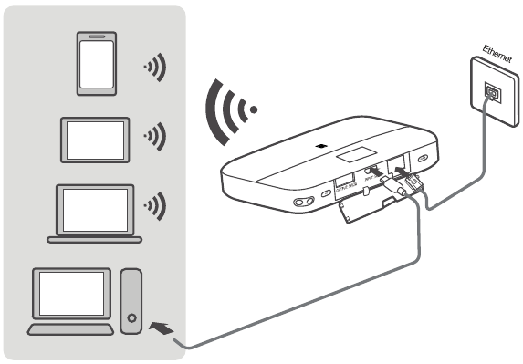 Using this device as a router