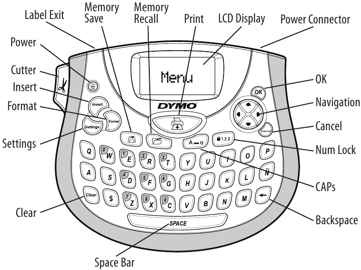 Dymo LetraTag LT100T Label Maker Manual ManualsLib