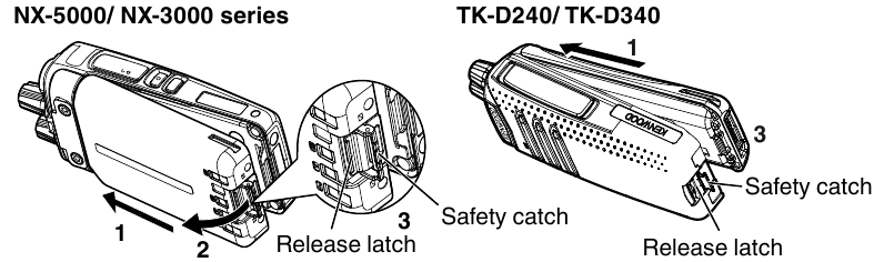 INSTALLING/ REMOVING THE BATTERY PACK