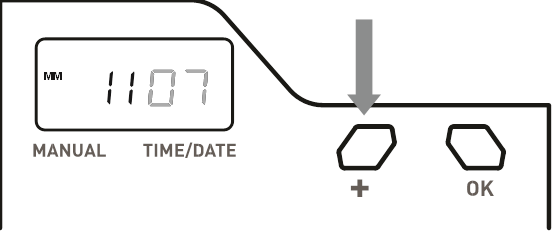 Manual Settings - Date - Step 2