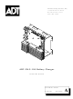 ADT ADT-CHG-120 Instruction Manual