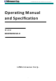 L2 Microwave BA00T60W15D-H Operating Manual