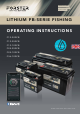 Forster F24-100FB Operating Instructions Manual