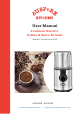 AUSPURE KITCHEN AusGrind-P09 User Manual
