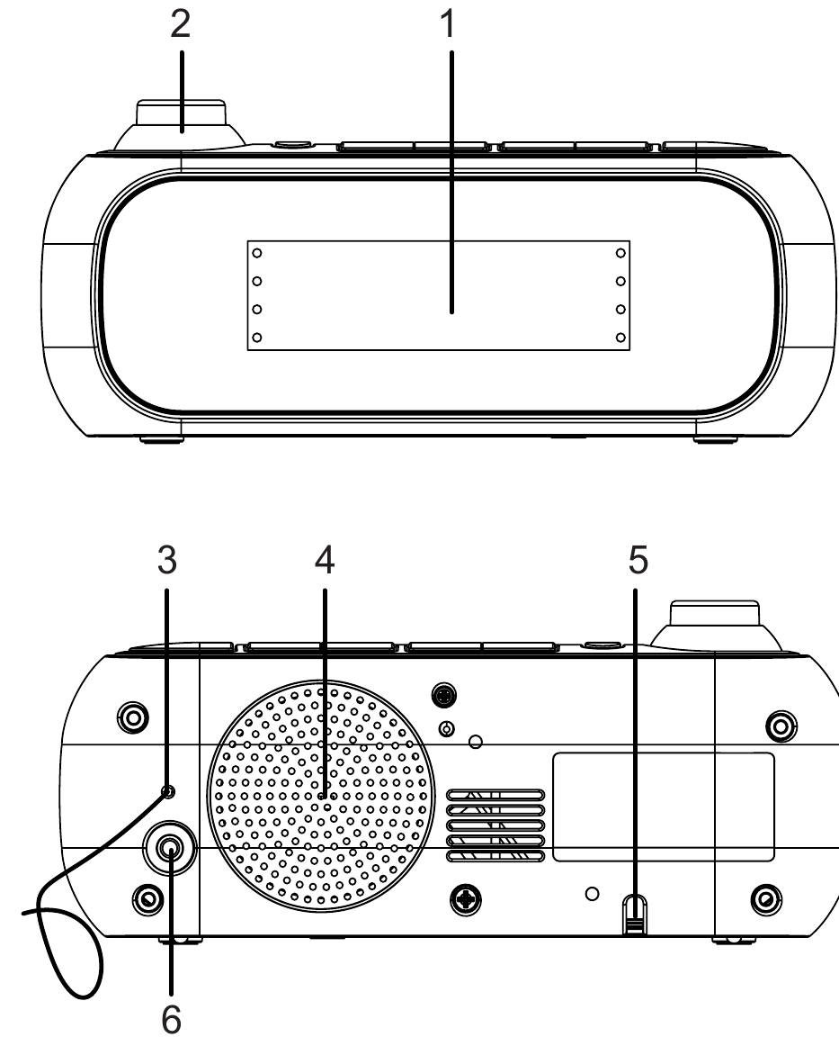 Muse M167 KDG, M167 KDB Projection Clock Radio Manual ManualsLib