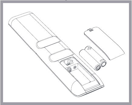 Replacing the batteries - Step 2