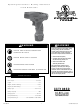 Cornwell Tools CCT108SD Operating Instructions Manual