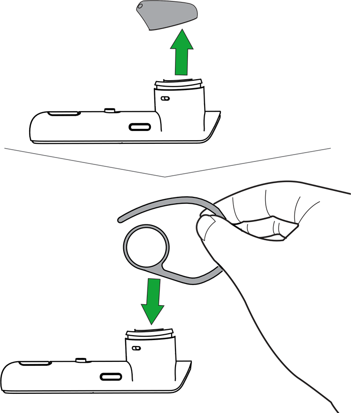 ATTACHING THE EARHOOK