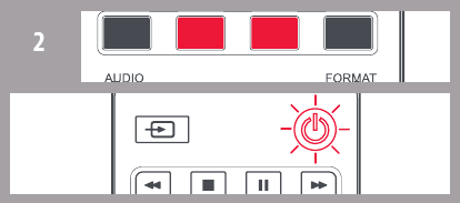 LEARN A NEW FUNCTION TO YOUR REMOTE - Step 2