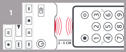 LEARN A NEW FUNCTION TO YOUR REMOTE - Step 1