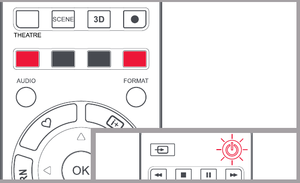SET UP YOUR TELEVISION - Step 1 - Turn on the TV