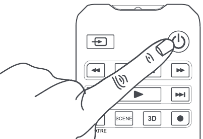 SET UP YOUR TELEVISION - Step 2 - Testing the keys