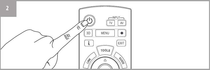 SET UP YOUR TELEVISION - Step 2