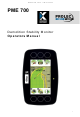 KINSHOFER 562700-000 Operator's Manual