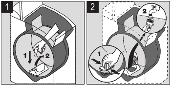 Cleaning the Object trap - Step 1