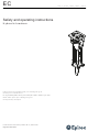 Epiroc 140T Safety And Operating Instructions Manual