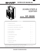 Sharp SF-S55N Service Manual