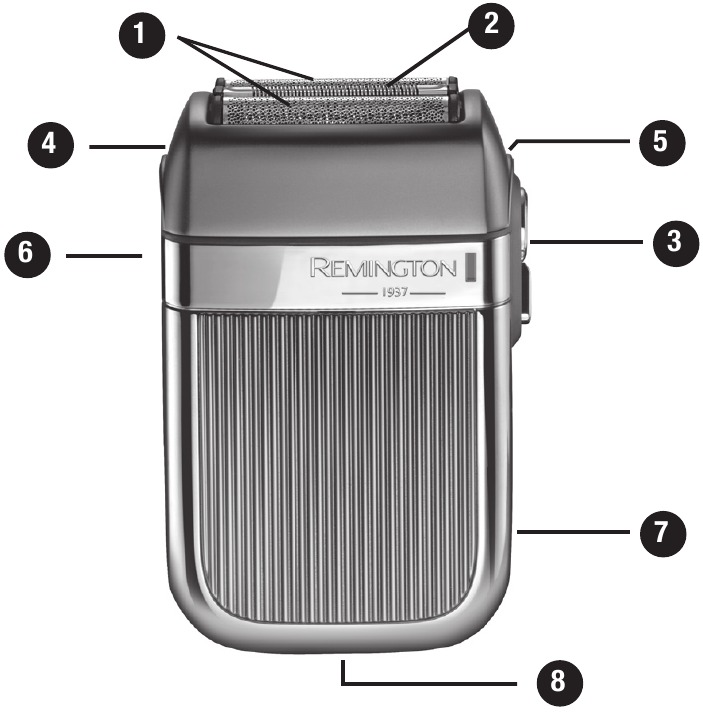 Remington HF9000 Heritage Series Shaver Manual ManualsLib