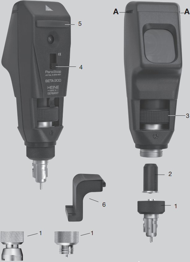 HEINE BETA 200, alpha+ Retinoscope Instructions For Use ManualsLib