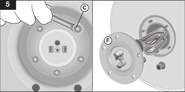 Replacing parts - Step 2