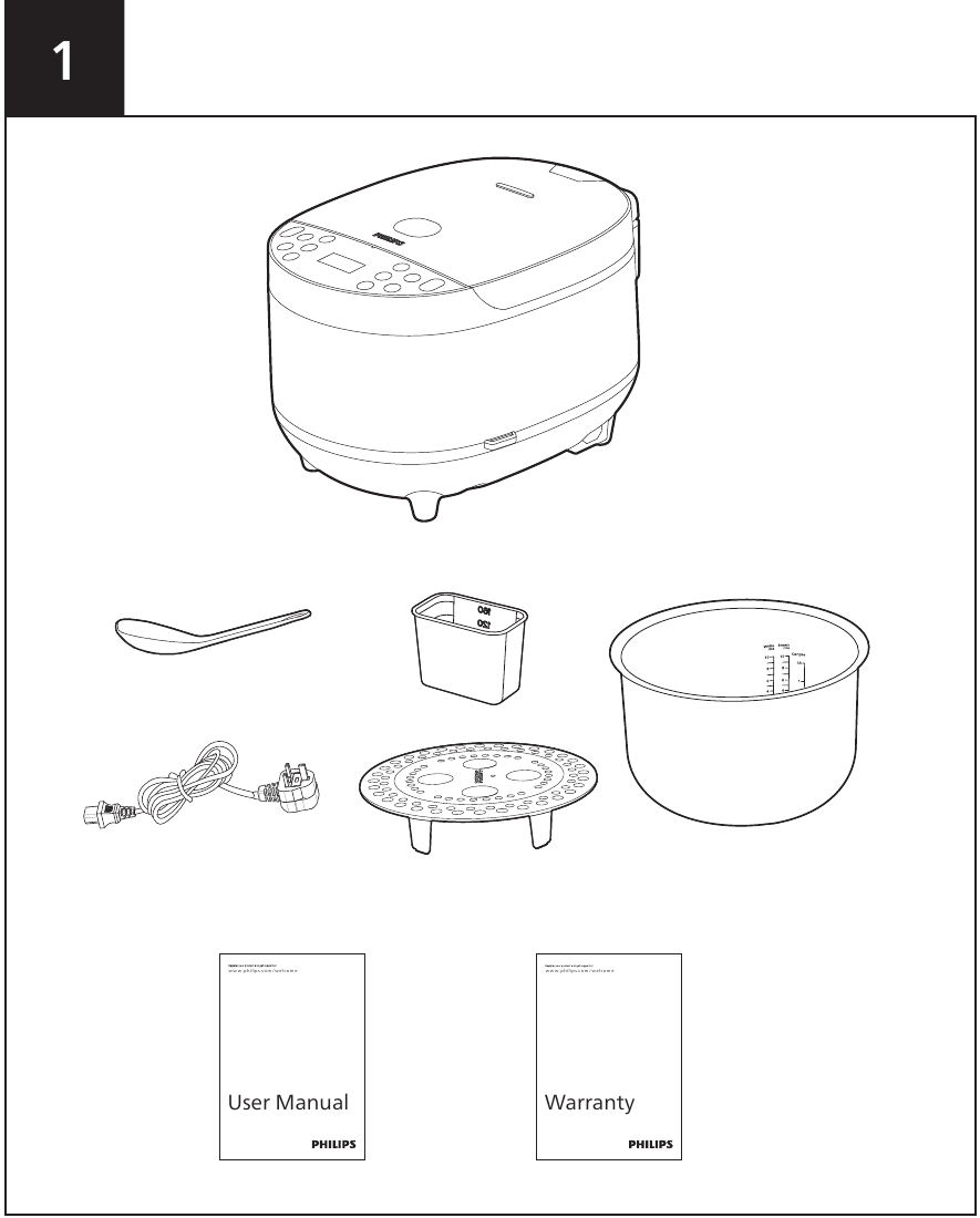 Philips HD4518 Multicooker Manual ManualsLib