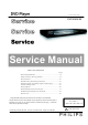 Philips DVP3250 Service Manual