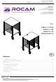 ROCAM VEGA 1/1 C8+8 Instruction Manual